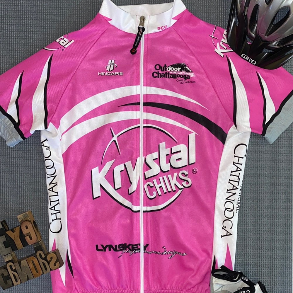 🚴♀️HINCAPIE “KRYSTAL CHICKS” Woman’s S/S Jersey